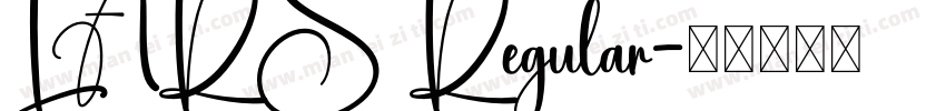 LARS Regular字体转换